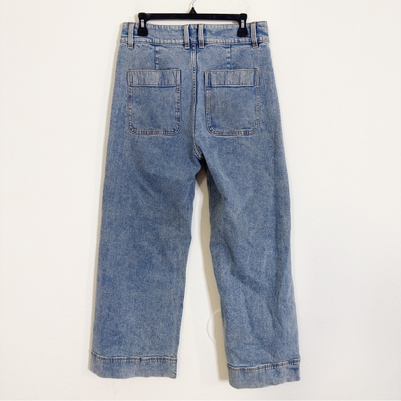 & other stories wide cropped denim jeans - Picture 5 of 7